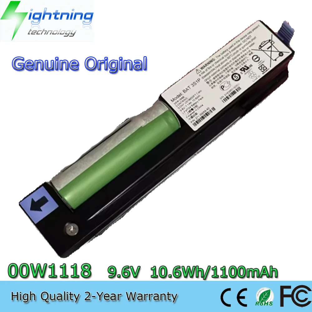 

Новая оригинальная батарея BAT 3S1P P43543-09-A 9.6V 10.6Wh для контроллера IBM 00W1118 E5460