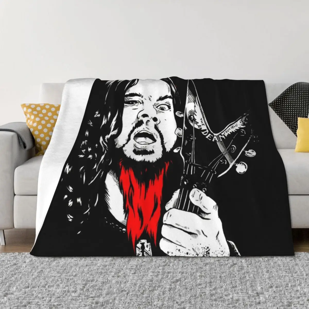 

Saint Dime Throw Blanket Soft Big Warm Bed covers Travel Blankets