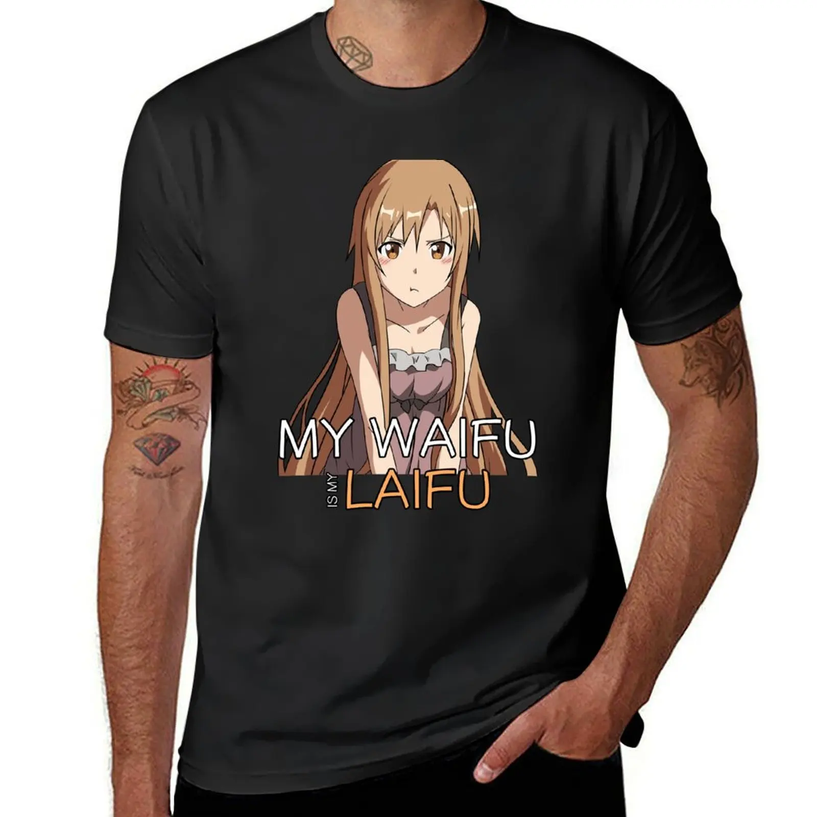 Asuna Waifu Inspired Anime Shirt T-Shirt tees cute tops sweat shirts, men