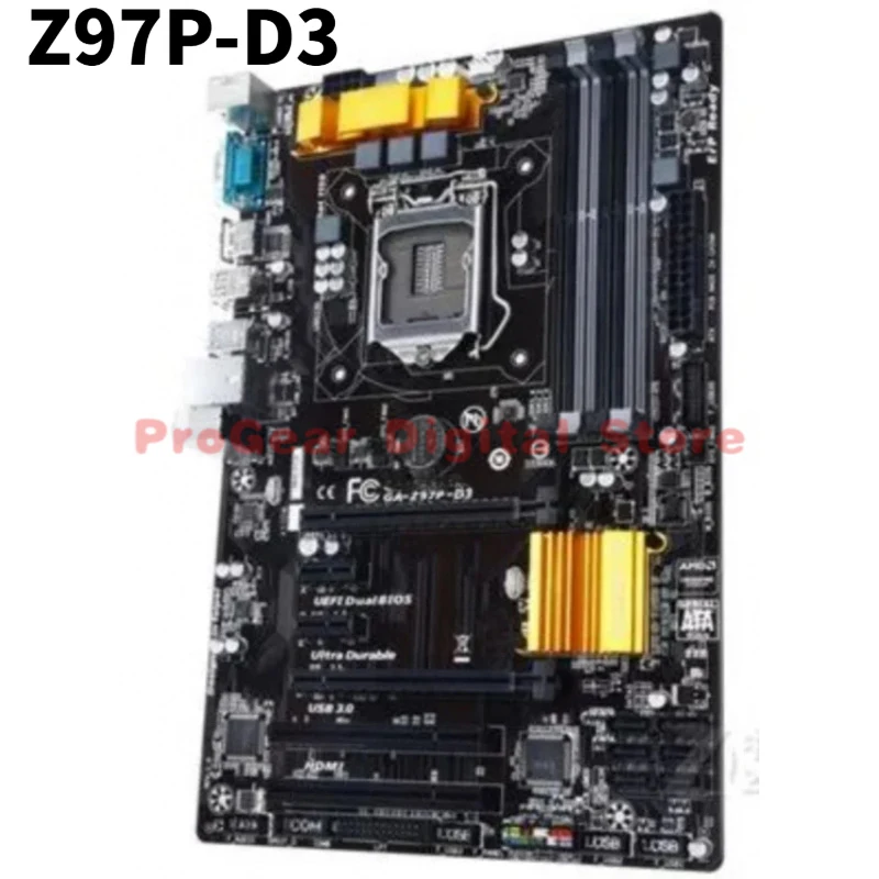 

Материнская плата GIGABYTE Z97P-D3 LGA 1150 DDR3 ATX для процессоров Intel 4-го и 5-го поколений Core i7/i5/i3/Pentium/Celeron