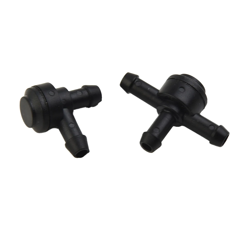 Headlight Check Valve Hose 2 & 3 Way Valve 2pcs 9178897 & 31391513 Black Plastic Washer Windscreen Quality New