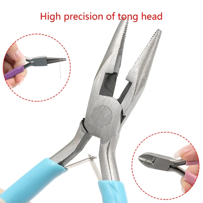 Jewelry Making Pliers Tools includes Needle Nose Pliers, Round Nose Pliers,