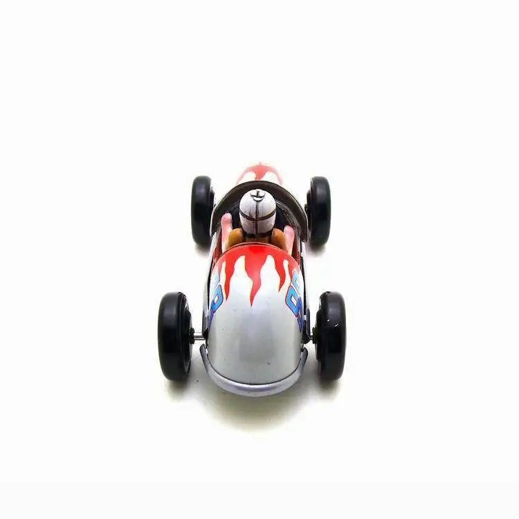 MS508 Retro Racing Retro Toy Blikken speelgoed Gepersonaliseerd cadeau Creatieve rekwisieten Blikken speelgoed