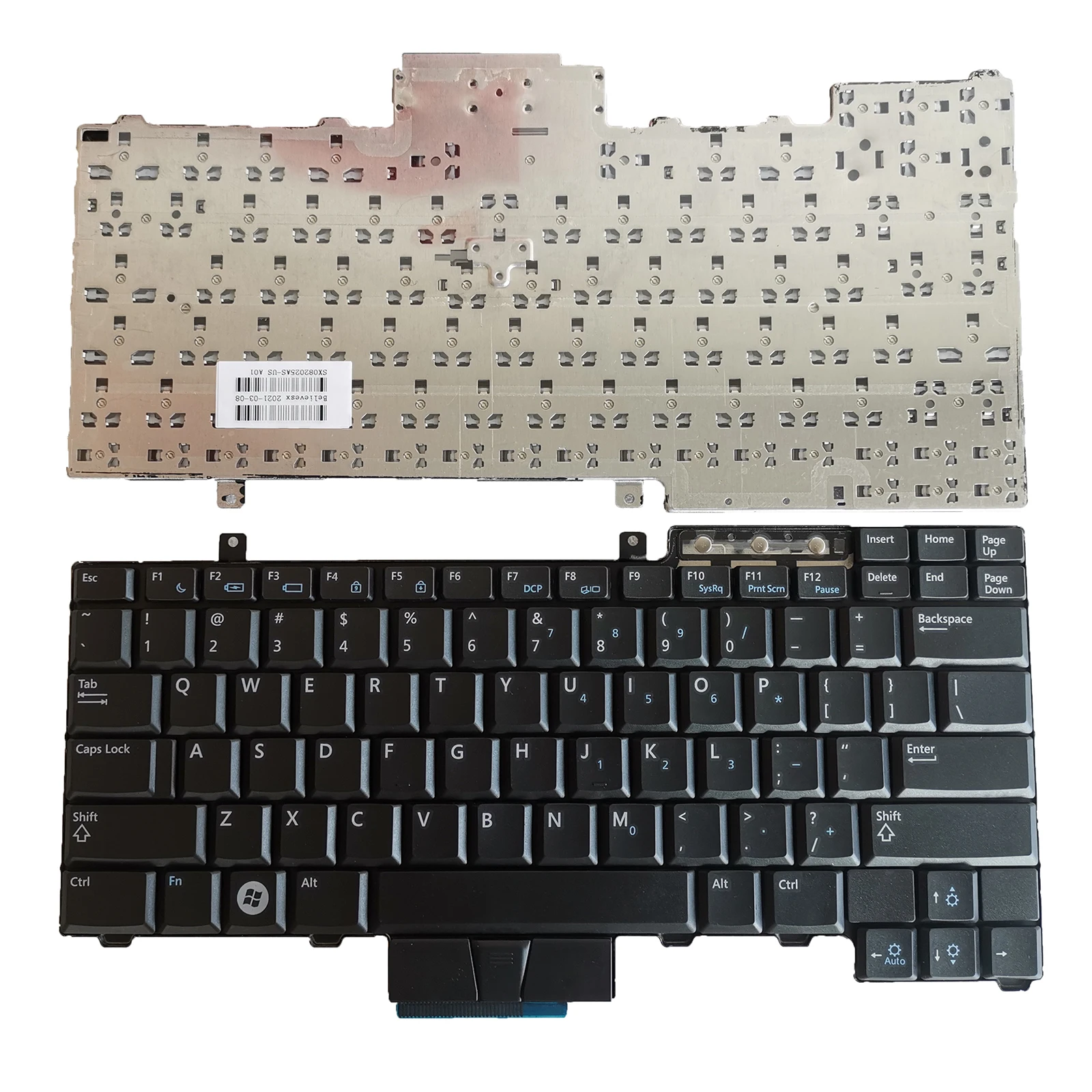Teclado de laptop americano para DELL Latitude E6400 E6410 M2400 E6500 M4500 E6510 NSK-DB10U 0HT517