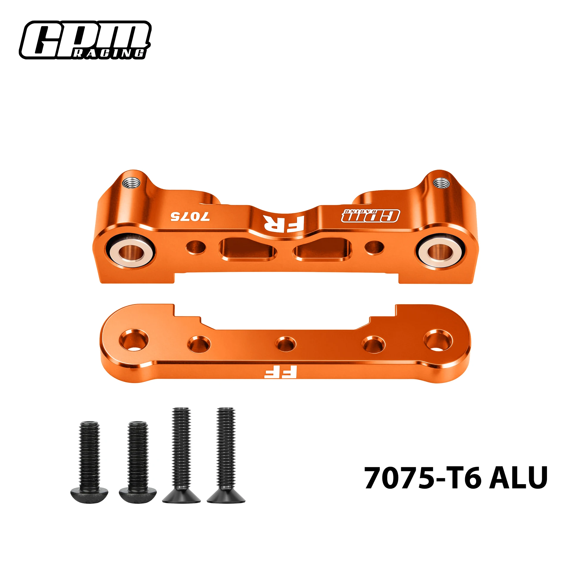 

GPM Alu7075 Front Suspension Mount ARRMA 1/8 Kraton Outcast Typhon Mojave Felony ARA7618