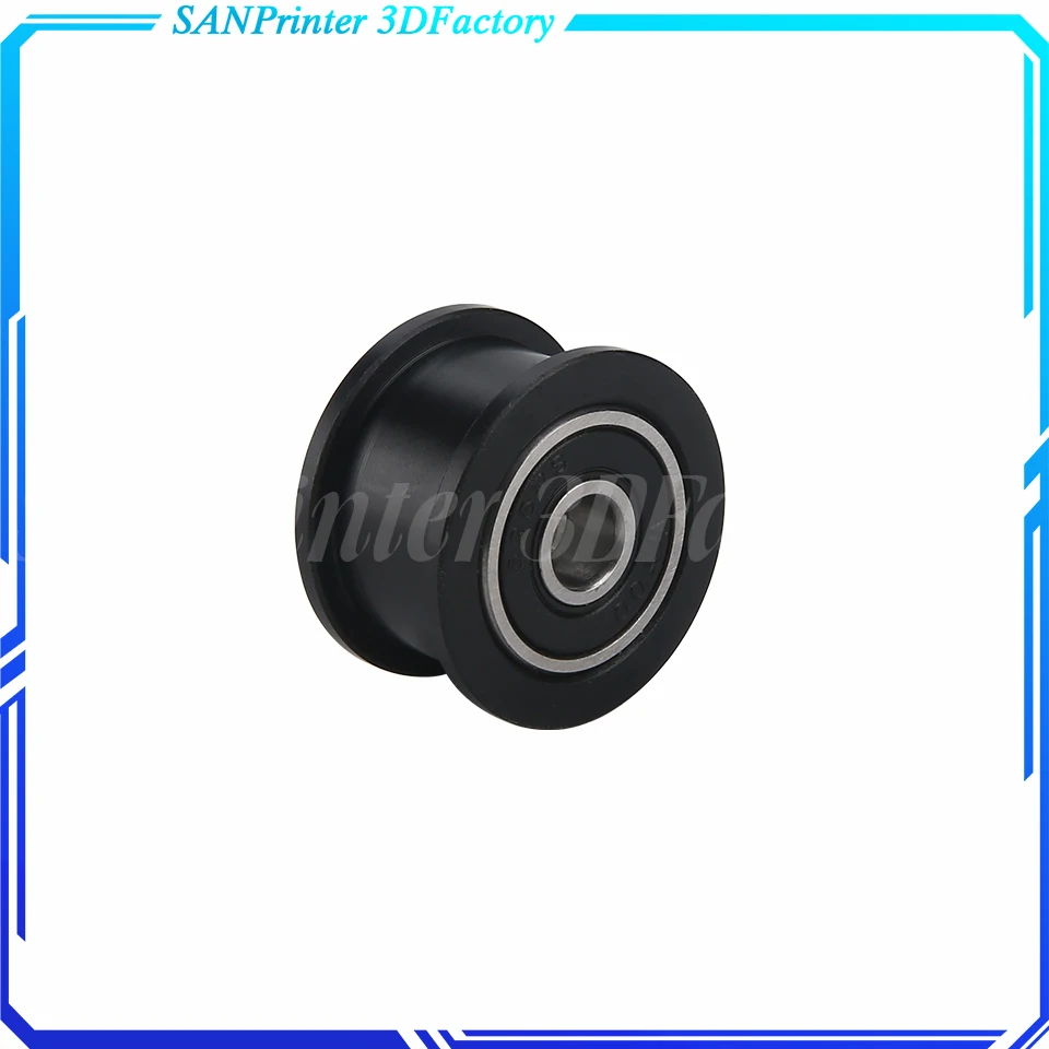 Opensource Roda Katrol Pemalas Halus Tipe H Katrol POM Idler, Roda Halus Roda Pemalas Aksesori Printer 3D