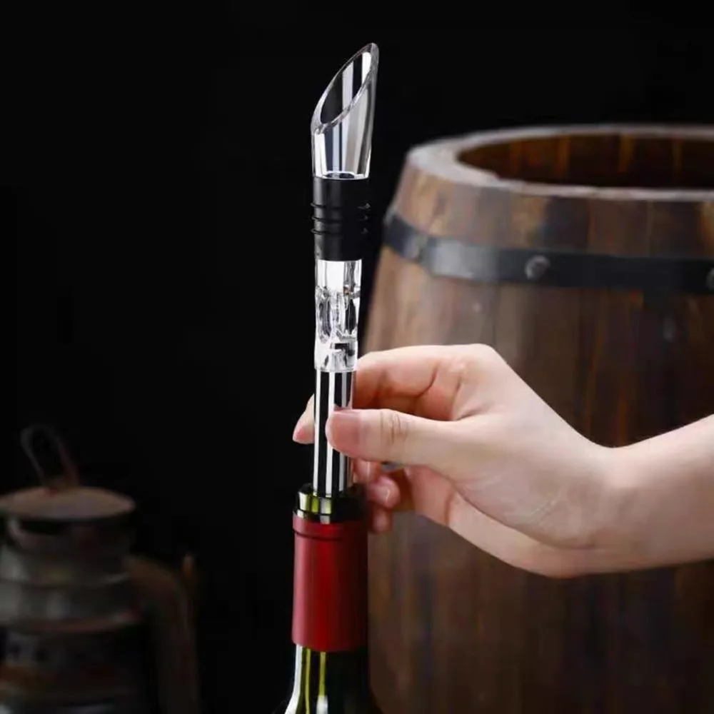 Edelstahl-Weinkühlstab: Wein in 15 Minuten kühlen, ohne den Geschmack zu verlieren, Weinkühlerstab, Schnellkühler – Detail 8