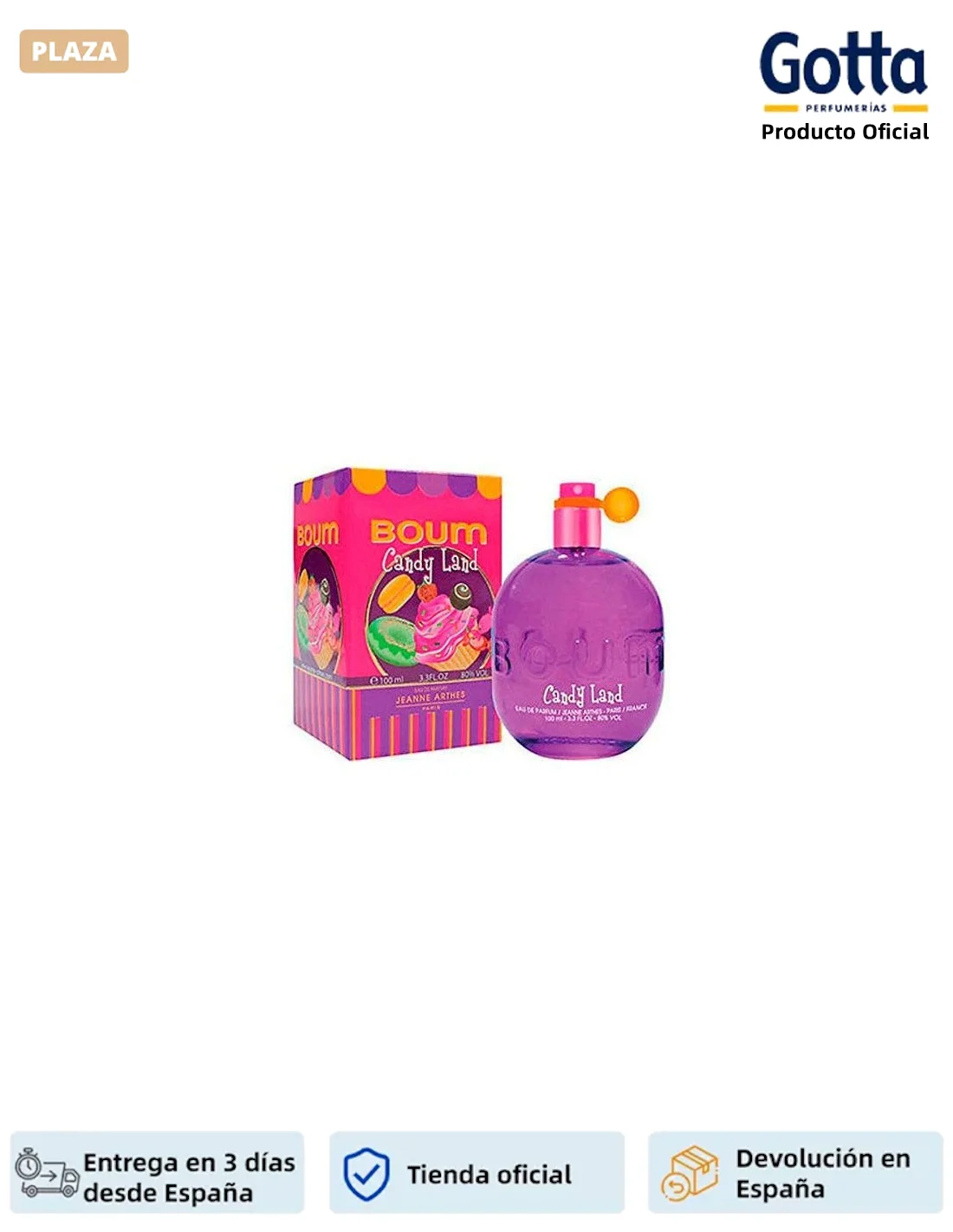 BOUM - Candy Land Eau de Parfum - 100 ML-beauty and health, Perfumes and deodorants, colonies-100% original female Perfumes.