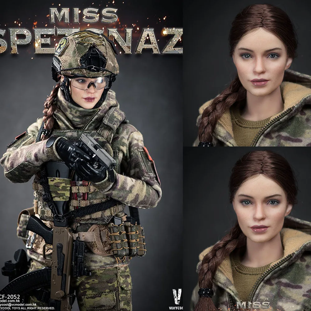 VERYCOOL VCF-2052  1/6 Russian Combat Female Soldier Miss Spetsnaz With Equipment 12