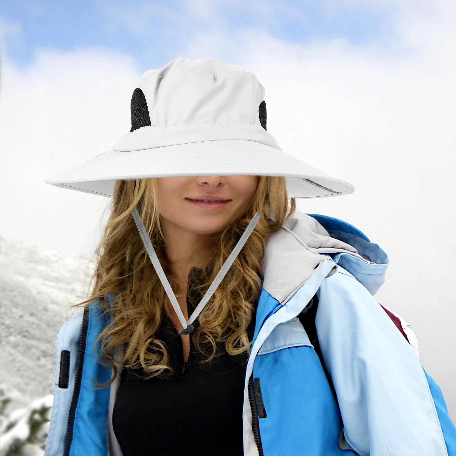

Fashion Foldable Uv Protection Sun For Women Outdoor Hiking Fishing Beach Camping Lightweight Wide Brim Cooling Hat For