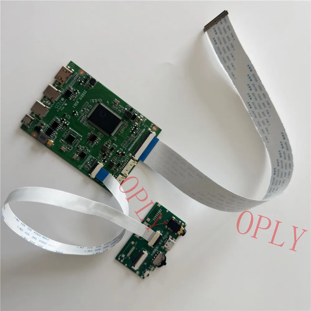

Controllor board 2 TYPE C Mini HDMI-compatible for B160QAN02 B160QAN02.M 16" 2560x1600 EDP LED panel screen kit DIY
