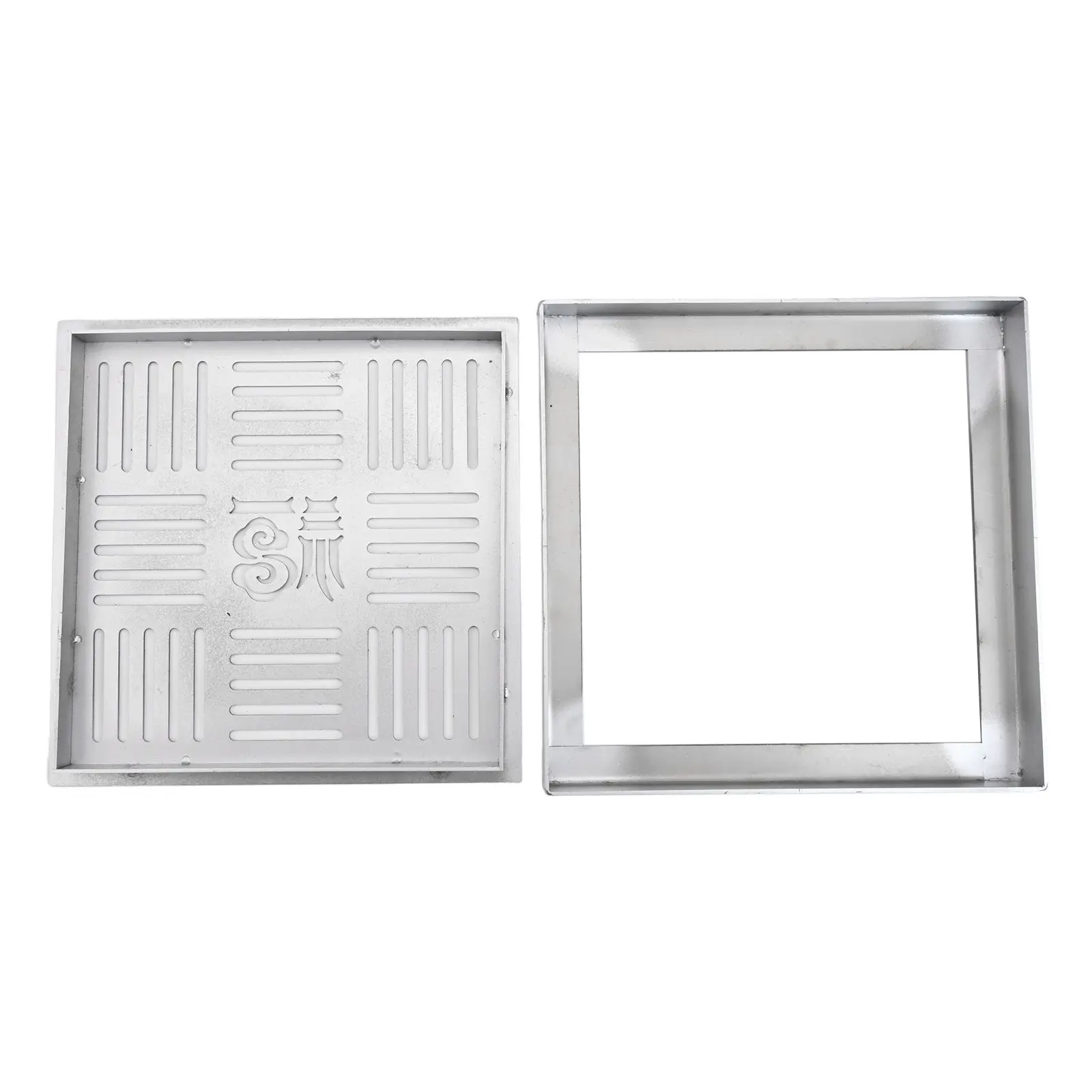 Stainless Steel Floor Drain with Frame for Outdoor Channel Use Providing Reliable Drainage in Gardens Driveways and Public Areas