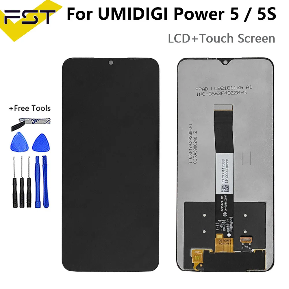 Original For UMIDIGI Power 5 5S LCD Display Touch Screen Replacement For UMIDIGI Power 7 Max LCD / Power 7S LCD Screen Repair