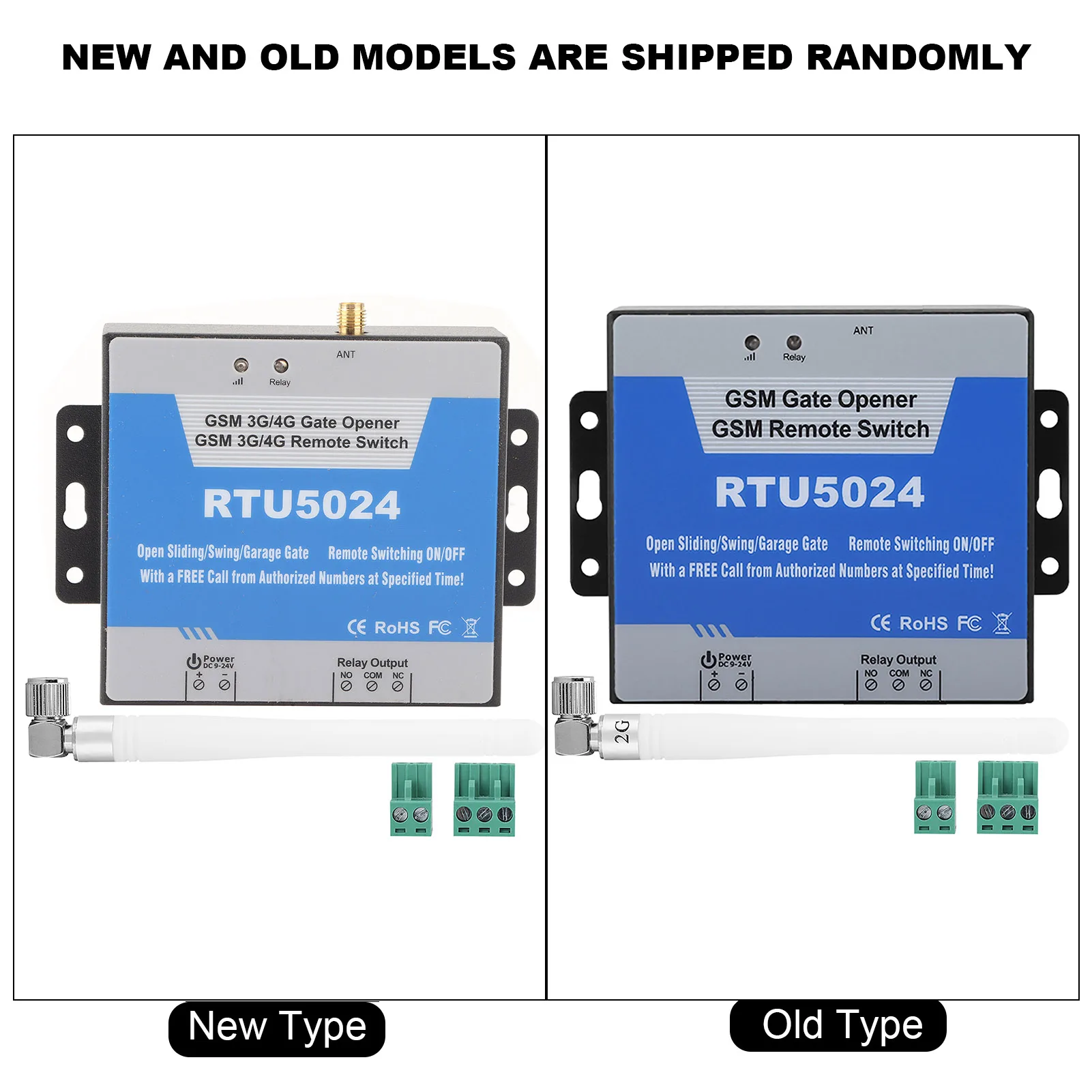 RTU5024 GSM Mobile Phone Access Control System Remote Control Switch SMS Door Control