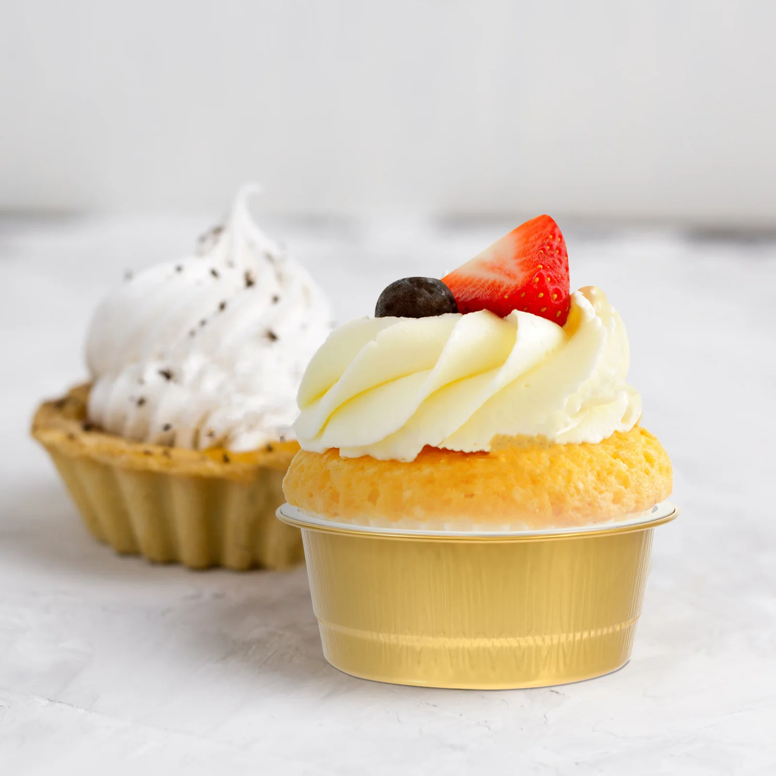 

10Pcs Baking Cake Container Kit Heavy-Duty Aluminum Foil Boxes for Cooking Roasting Heating Outdoor Picnic Bbq