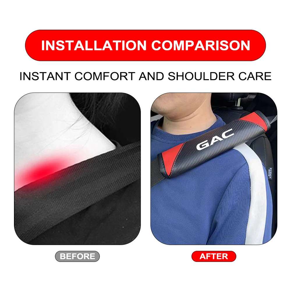 سلامة السيارة حزام الأمان غطاء الكتف ، حماية تنفس ، وسادة الحشو ، غاك Trumpchi Aion ، GS8 ، GS4 ، GS3 ، Empow ، GS5 ، كوبيه ، GA4