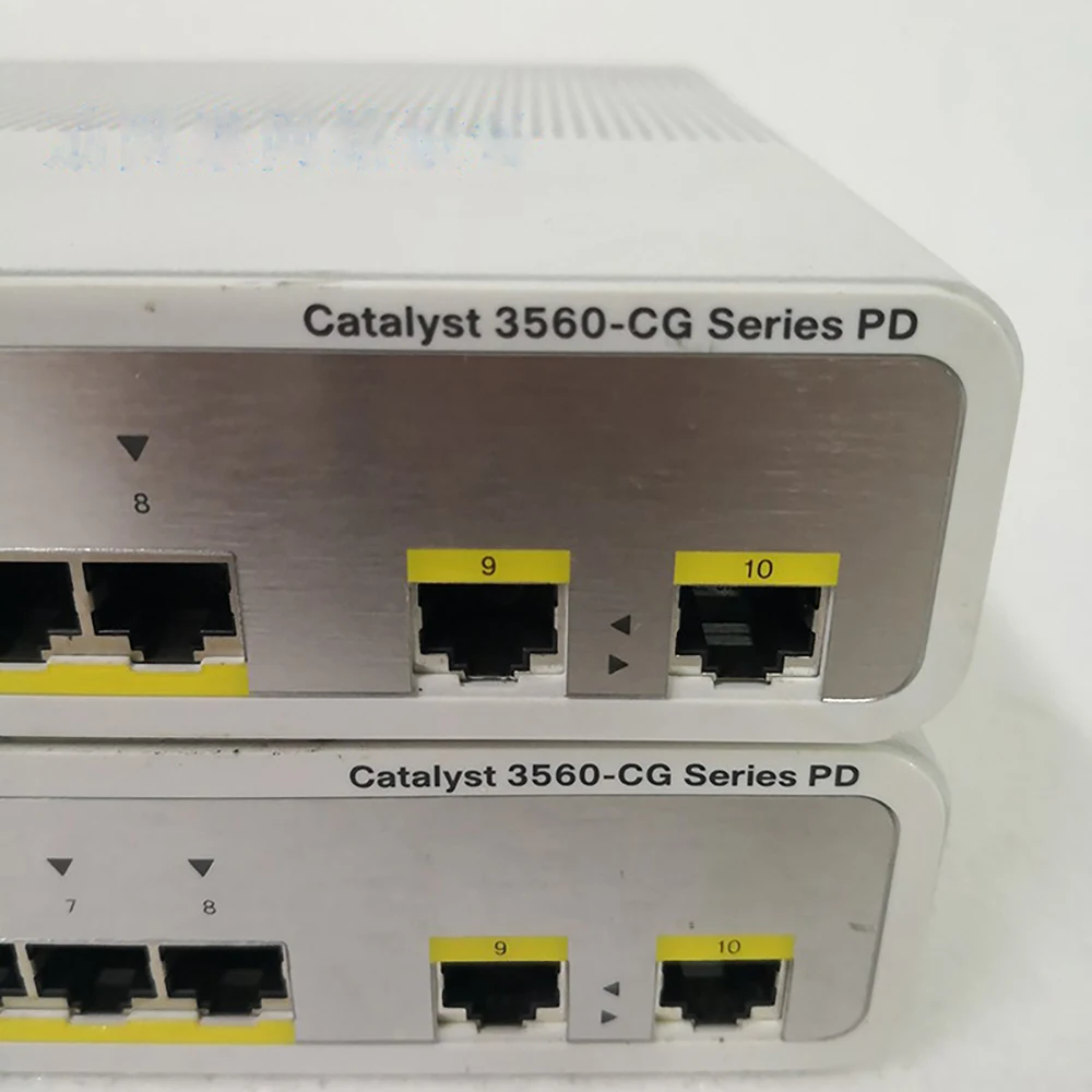 1pcs WS-C3560CPD-8PT-S 8-Port Gigabit POE Powered Layer 3 Network Switch