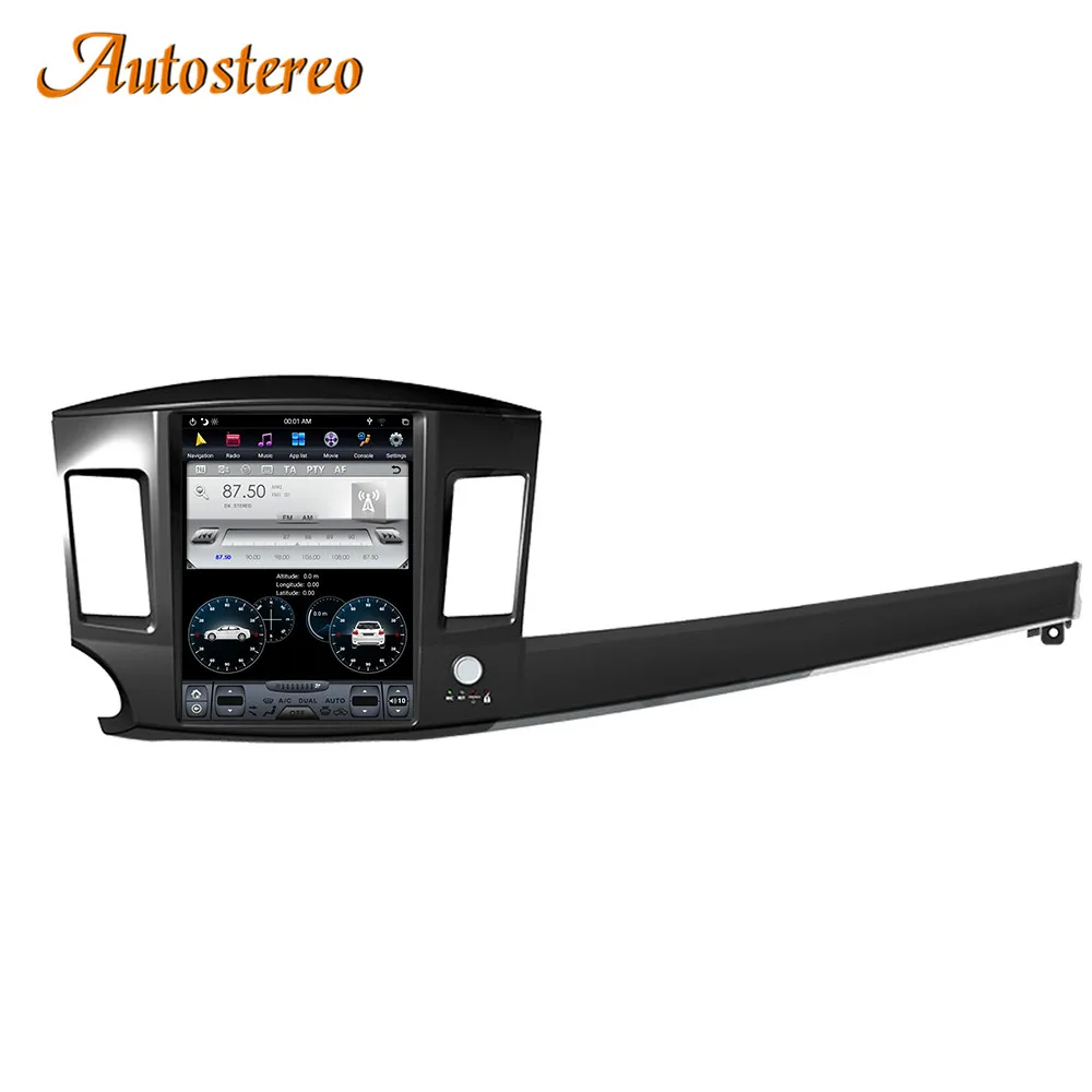 For Mitsubishi EVO Lancer 2007-2017 Android 11 64G Tesla Radio 12