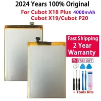 2024 Years Original For Cubot X18 Plus Cubot X19 Cubot P20 Battery 4000mAh High Capacity Replacement Batteries Fast Shipping