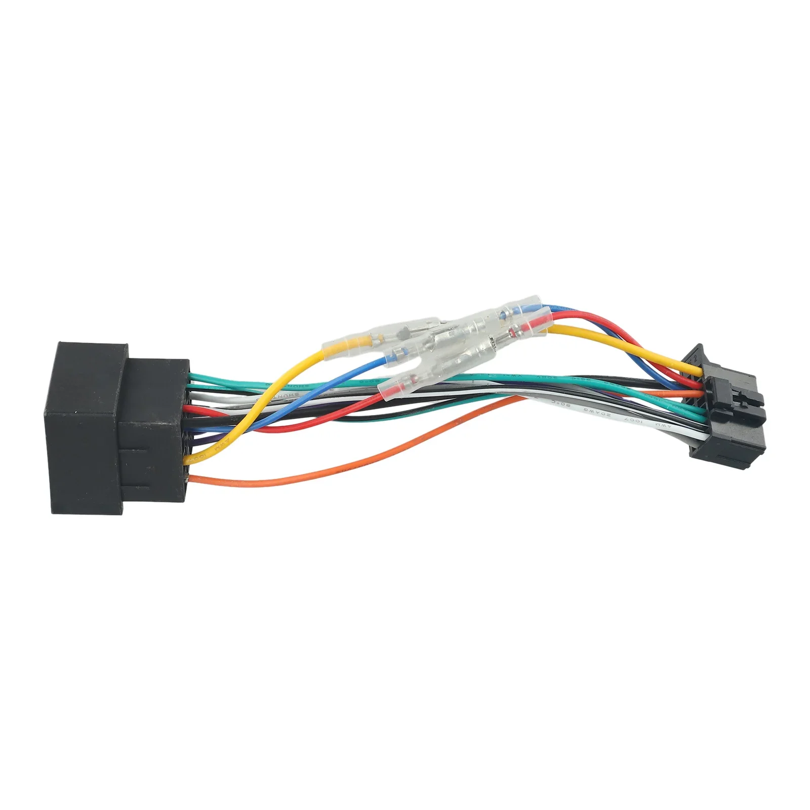 Car Stereo Radio Connector ISO Plastic+Metal Wiring Harness 16 Pin 185mm Long 1pcs 24*11mm For Pioneer 2003-On High Quality