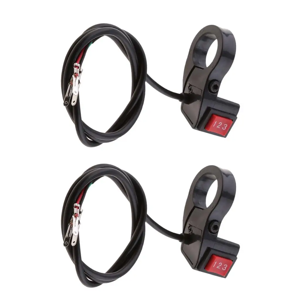 Handlebar Switch 3 Speed Settings Plastic Spdt Module for Tuning Scooter 50cc 2t Accessories