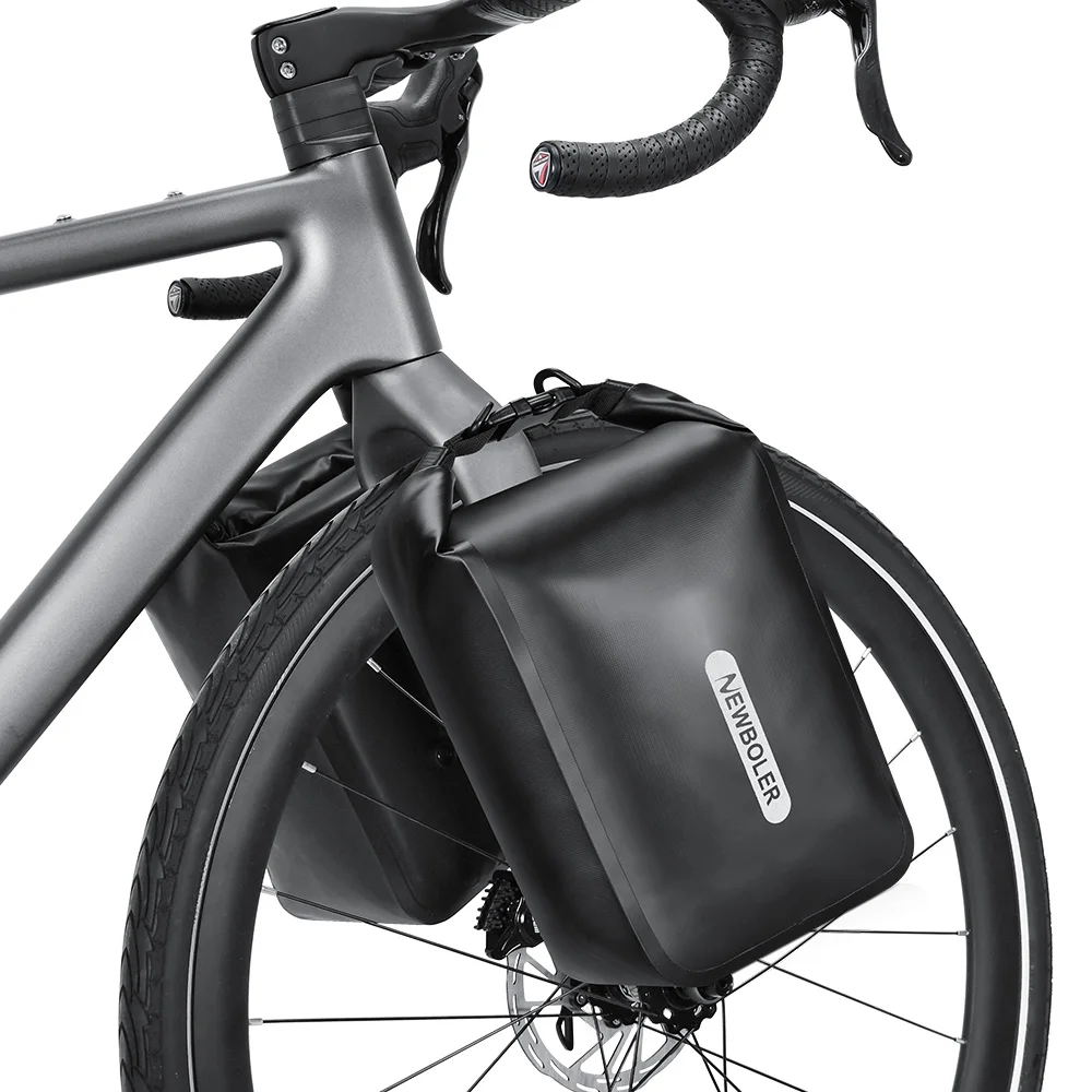 NEWBOLER 10L Elektrische Jagd Fahrrad Tasche Wasserdichte Fahrrad Quick Release Gabel Tasche Elektrische Fahrrad Tasche Outdoor Fahrrad Front Tasche – Detail 1