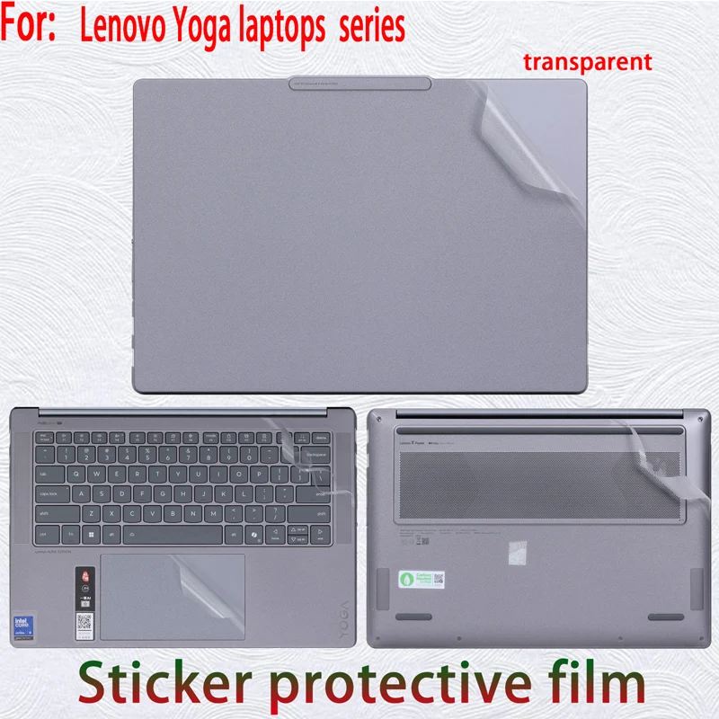 For New Lenovo Yoga 7 2-in-1 16IPH11 16AGP11 sticker protective film Yoga 7a 2-in-1 14AGP11/14IPH11 laptop shell film body film