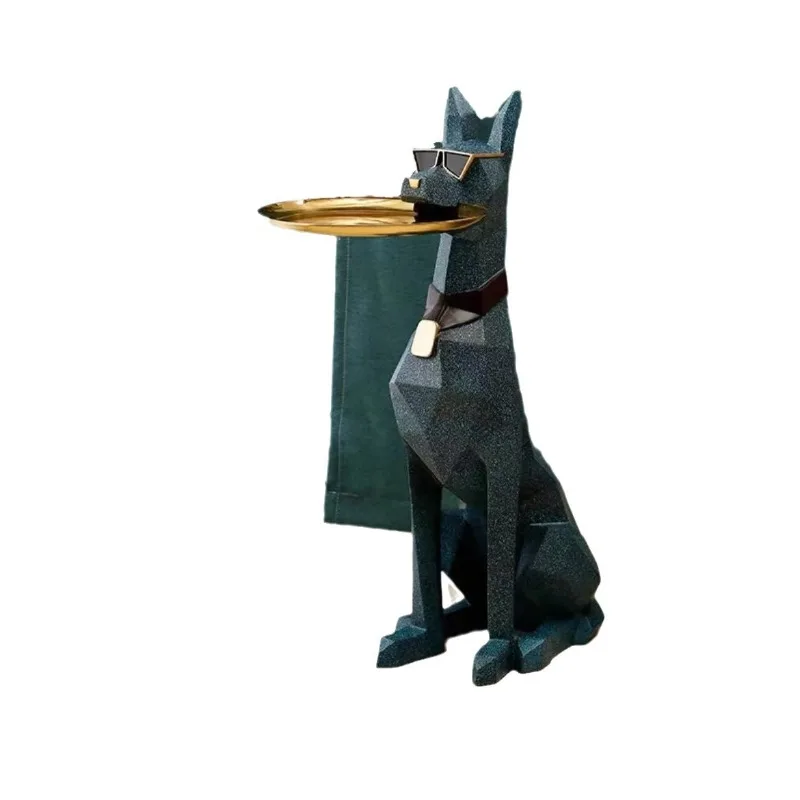 

Geometric dog floor dog storage light luxury porch TV cabinet