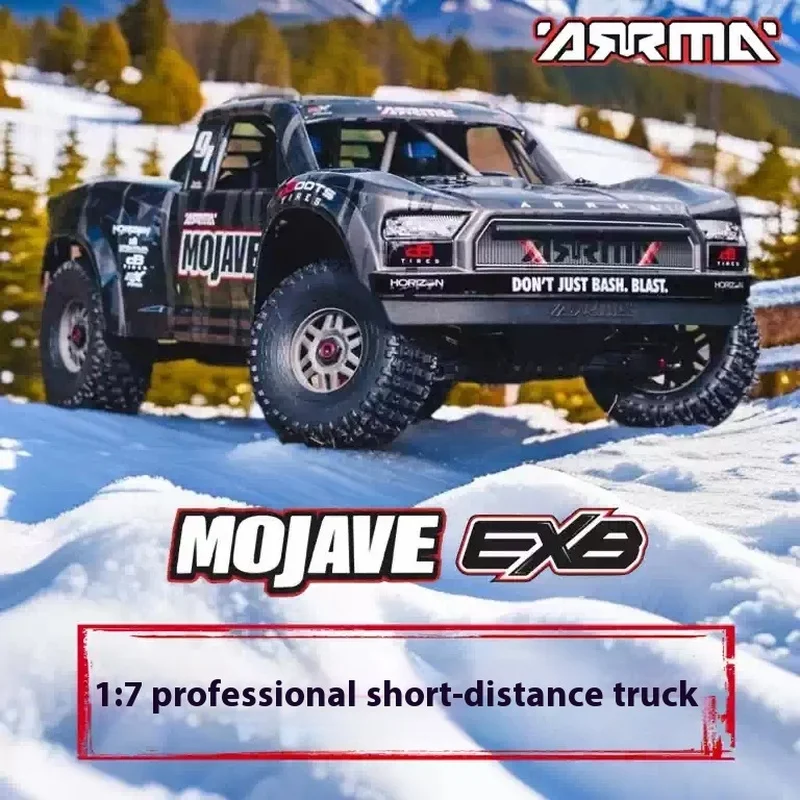 

Arrma Mojave Новый 1:7 Mojave Exb Модернизированный высокоскоростной полноприводный радиоуправляемый автомобиль с дистанционным управлением Электрическая модель автомобиля Короткая карта для пустыни