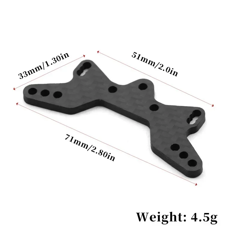 TT02B Carbon Front Rear Damper Stay For 1/10 Tamiya RC Buggy Car TT-02B Chassis Upgrades Replace Parts