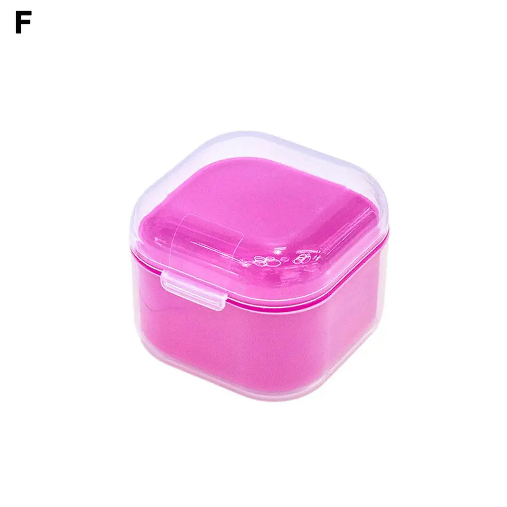 Nail Art Drill Bit Grinding Cleaning Box Polishing Nail Bowl Tool Storage Cleaner Disinfection Thicken Box Washing Hea K4p3