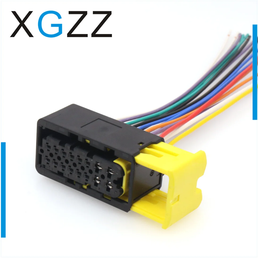 16 hole new energy waterproof connector 1-1564337-1 harness plug 4-1564337-1 connector sheath