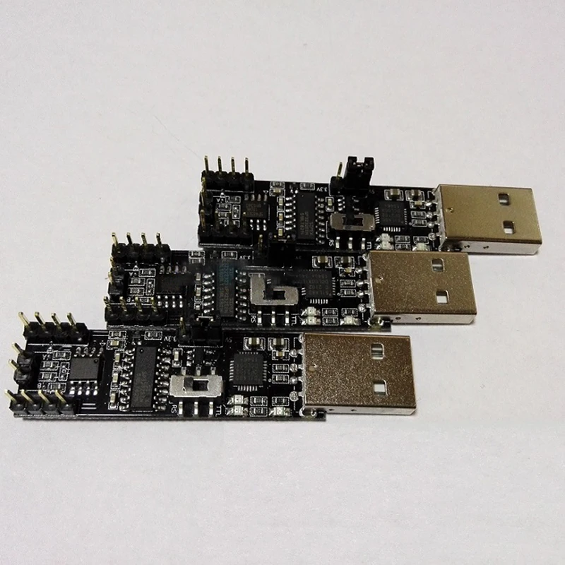 Üç bir seri port modülü USB RS485/232/TTL hata ayıklama seri port modülü CP2102 veya CH9102