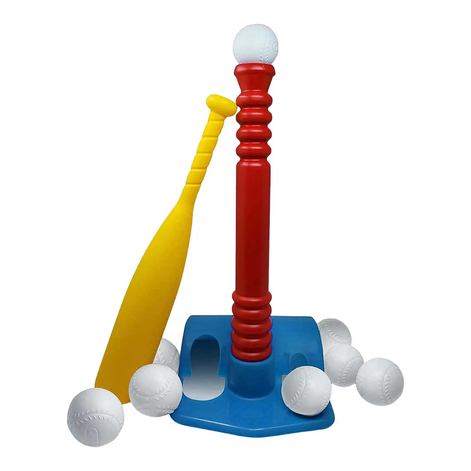 مجموعة ألعاب البيسبول للأطفال، لعبة رياضية خارجية، تفاعل بين الوالدين والطفل، كرة مضرب بلاستيكية آمنة، كرة رياضية للفناء الخلفي للعائلة #3