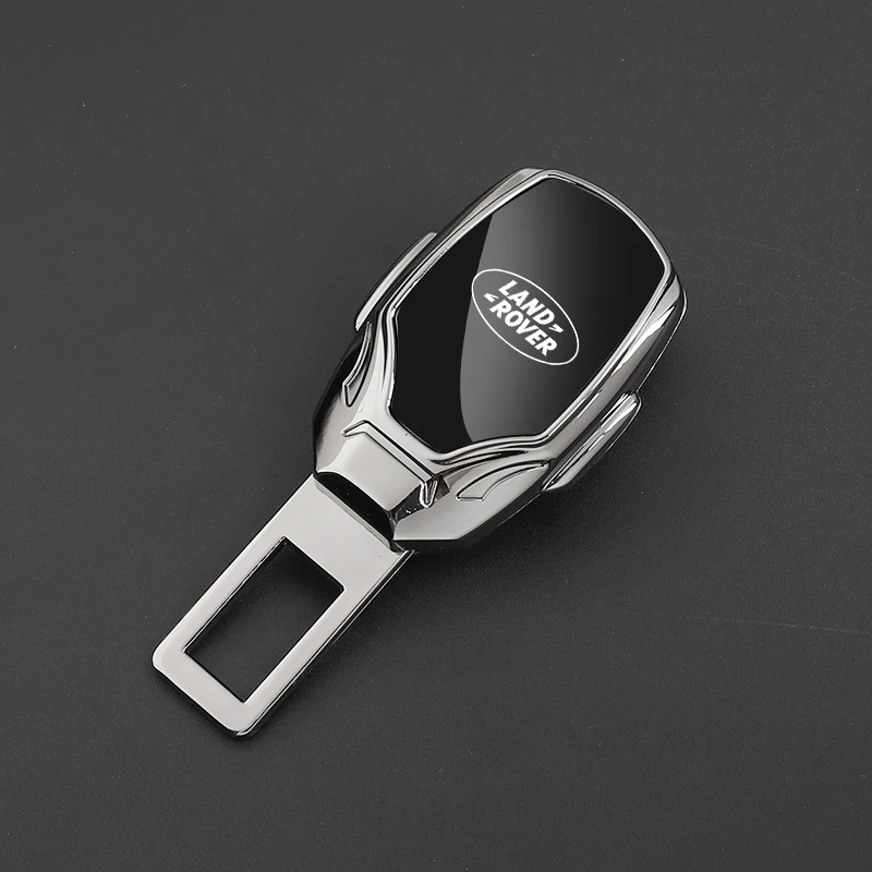 1pcs Car seat belt locker carabiner extender insurance belt insert buckle for Land Rover Ranger Autobiography Freelander Evoque