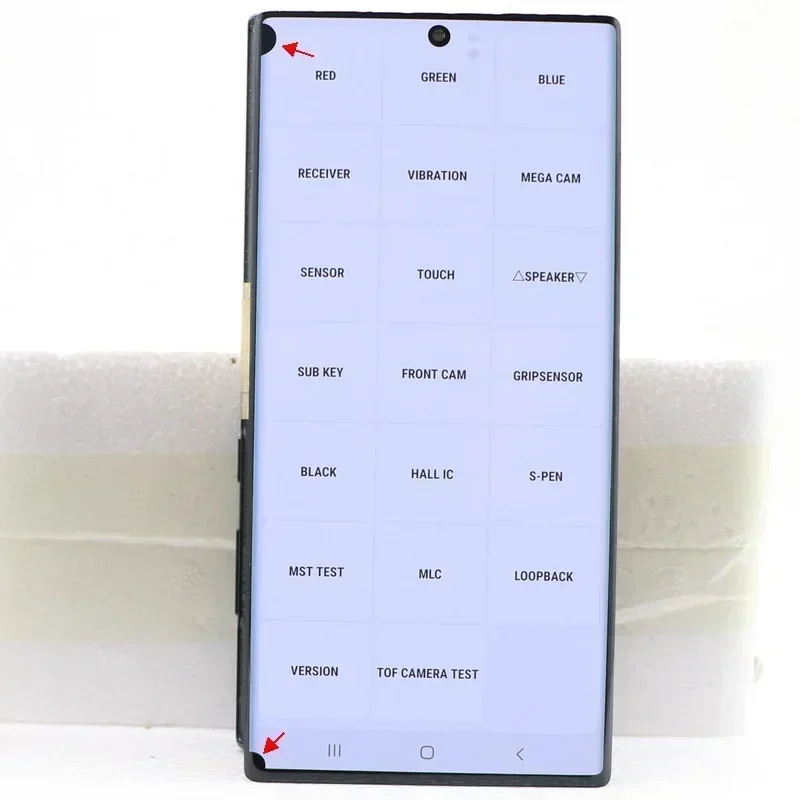 SUPER AMOLED Note 10+ Screen For Samsung Galaxy Note 10 Plus Lcd N975 N9750 N975F LCD Display With Touch Glass Screen Digitize