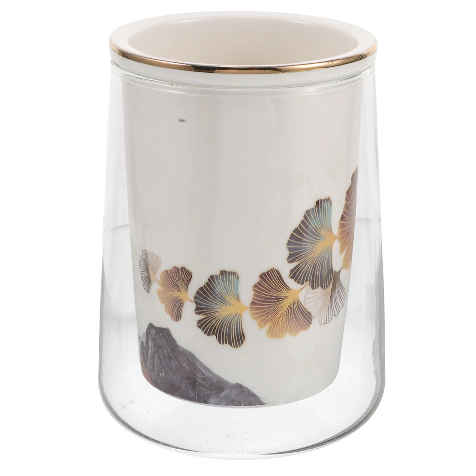 

Ceramic Chopstick Holder with Nordic Luxury Design Multifunctional Utensil Crock for Kitchen Countertop Organizer Storage