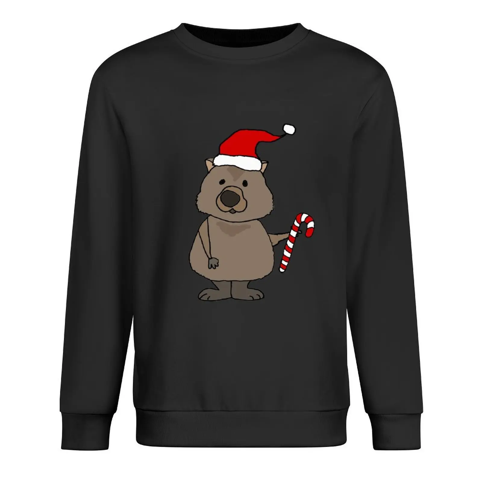 

Funny Wombat Christmas Cartoon Pullover mens clothes autumn new products autumn tracksuit oversize sweatshirt