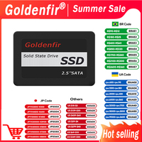 Goldenfir 2.5 Inch Solid State Drive Hard Disk Drive 2TB 1TB 960GB 512GB 256GB 128GB 480GB 120GB 360GB Internal Hard Drives
