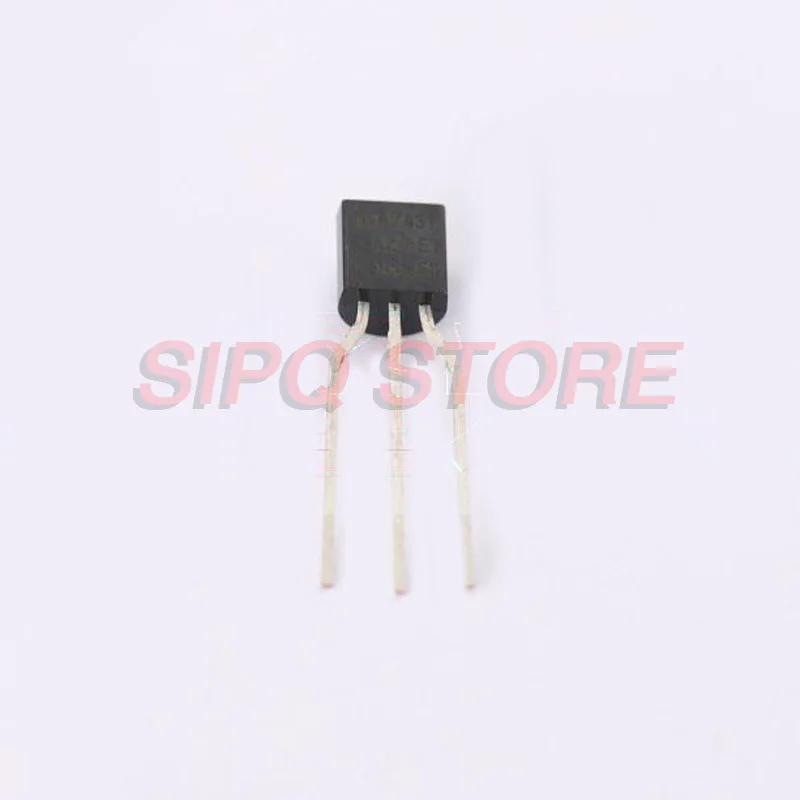 50PCS/LOT AZ431AZ-ATRE1 AZ431AZ 2.5V~36V ±0.4% 100mA Adjustable TO-92-2.54mm Voltage References NEW Original