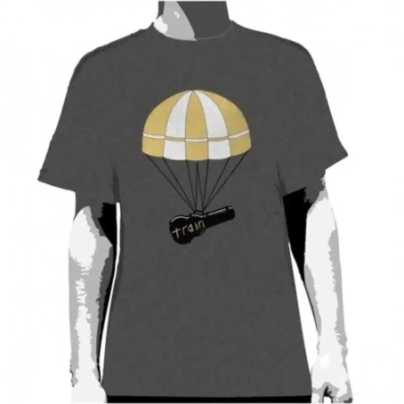 Train Parachute T Shirt New Small Only