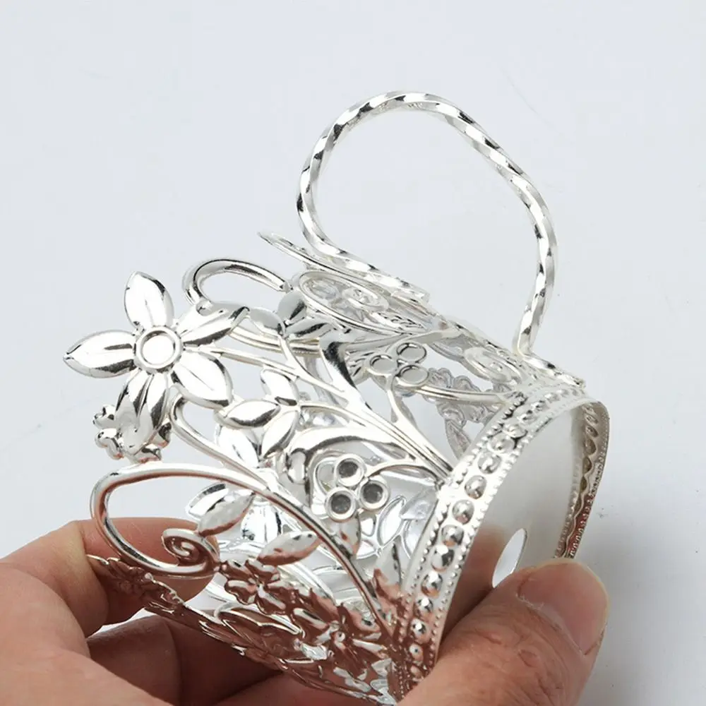 

Creative Anti Scalding Cup Holder Multi-functional Luxury Disposable Water Cup Protective Rack Portable with Handle