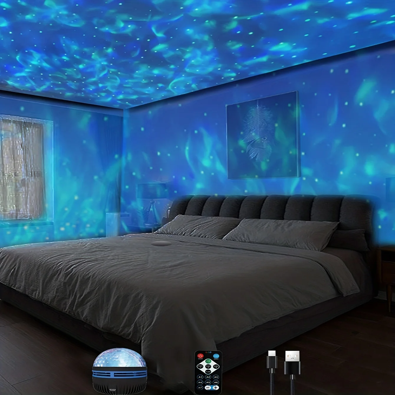 1pc Star Projector 7 Ocean Wave Patterns 1