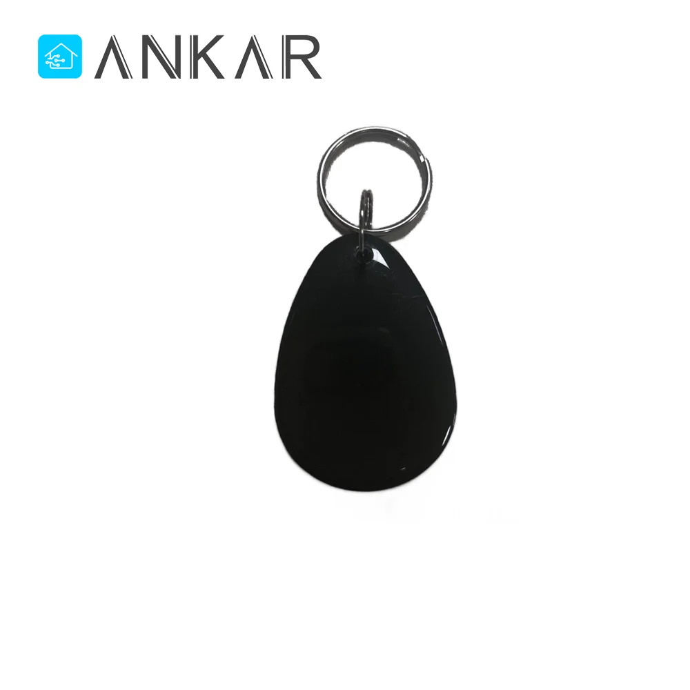 High-end RFID card NFC Tag Jade Keychain Jewelry NFCCard 13.56Mhz Mifare Card for Access Control Video Door Phone Unlock Key Fob