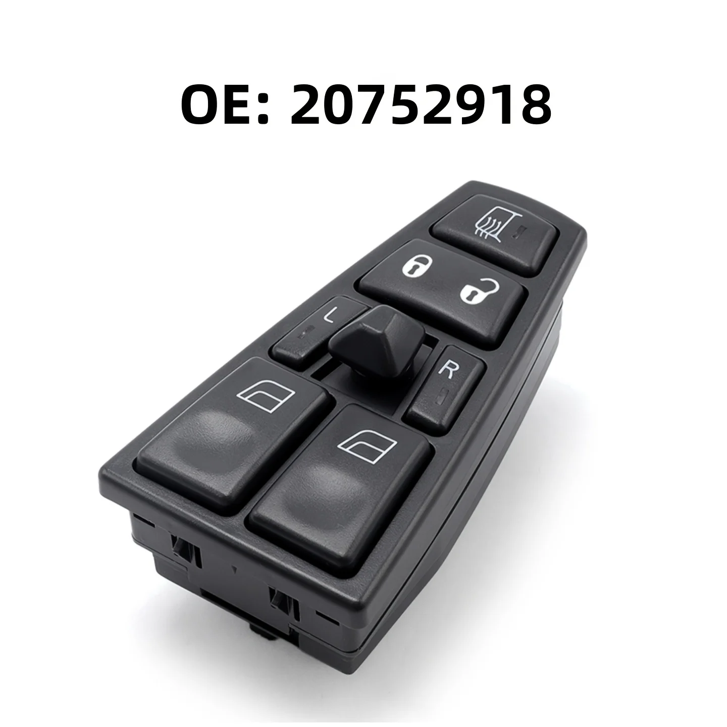 

20752918 OEM Сменный главный переключатель управления стеклоподъемником для грузовиков Volvo FH12/FM12/FM9/VNL/VNM 2004-2012, разблокировка замка