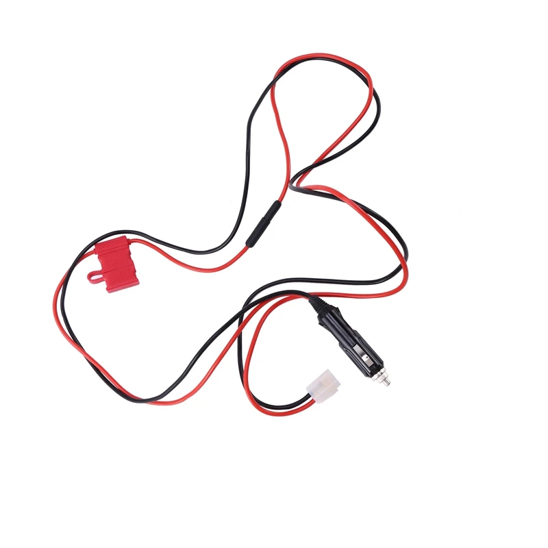 Accendisigari con cavo di alimentazione 12V DC per Kenwood TM-241/261/281 per YAESU per ICOM FT-8800R/8900R Radio Mobile Ham J6323A