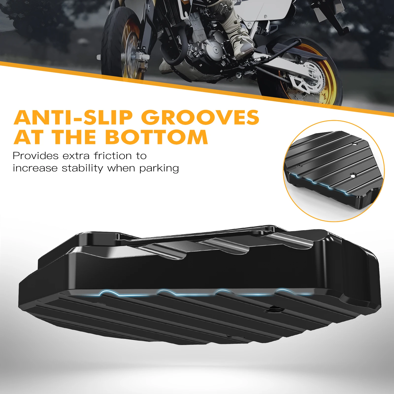 NICECNC Für Suzuki DR-Z 400SM DRZ400SM 2005-2024 DR-Z 400S DRZ400S 2000-2024 Motorrad-Seitenständer-Verlängerungspad – Detail 5