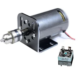 Electric Drill and Electric Mill Set DC220v 350w 680w High Speed 7000RPM Forward Reverse Bearing Engine Motor With Cooling Fan