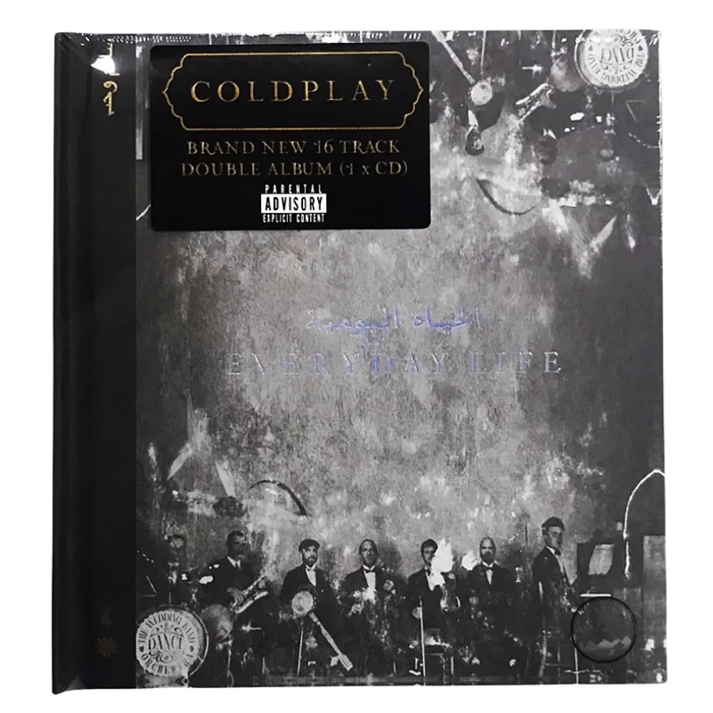 

CD Coldplay | Альбом Everyday Life 2019, европейская версия | Британский диск с альтернативным рок-музыкой | Классическая поп-рок музыка на пластинке