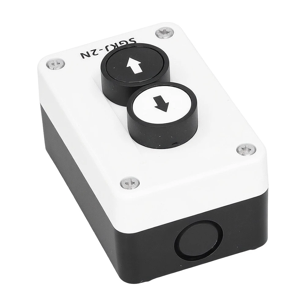 1pc Self-Resetting Waterproof Push-button Switch For Cranes Rolling Doors Control For Industrial Use